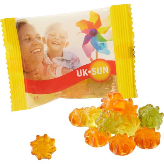 Veganes Wohlfühlfruchtgummi mit Aloe Vera im konventionellen Tütchen (Bild 1)