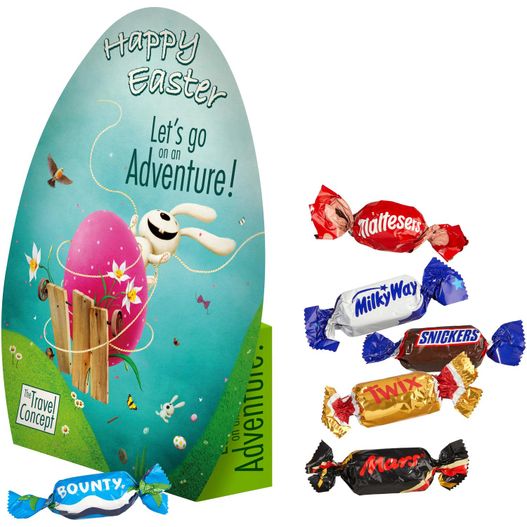 Produktabbildung Konturen-Schachtel "Ei" mit Celebrations® Konturen-Schachtel "Ei" mit Celebrations® (Bild 1)