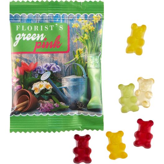 Fruchtgummi Bärchen, 10 g - kleine Menge (Bild 1)