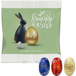 Produktabbildung 3er Lindor Mini Eier im Papiertütchen 3er Lindor Mini Eier im Papiertütchen