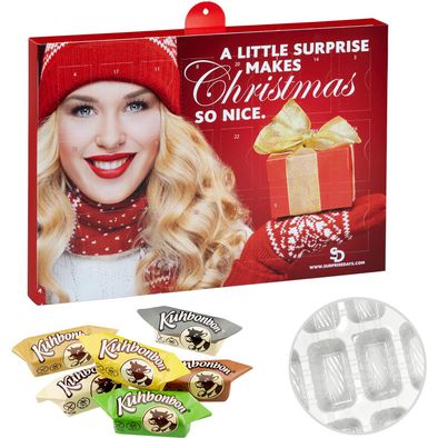 Premium-Präsent-Adventskalender mit Kuhbonbons®