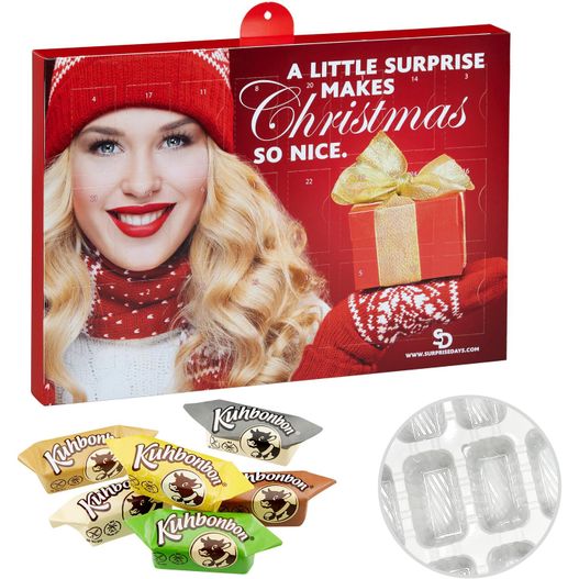 Premium Marken-Adventskalender mit Kuhbonbons® (Bild 1)