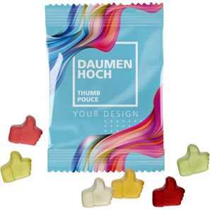 Fruchtgummi Daumen Hoch, 10 g - kleine Menge