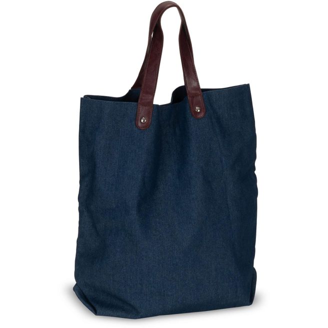 Einkaufstasche canvas Denim 310g/m² 42x13x43cm