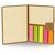 Notizbuch mit Haftnotizen