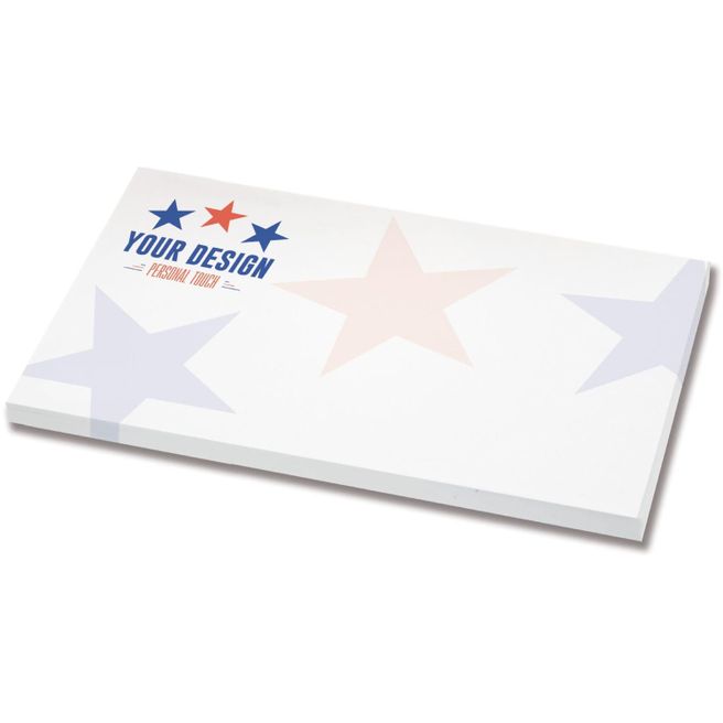 100 Blatt Haftnotizen, 125x72mm, full-colour