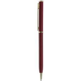 Produktabbildung Metallkugelschreiber Slim mit Gold Applikation Metallkugelschreiber Slim mit Gold Applikation