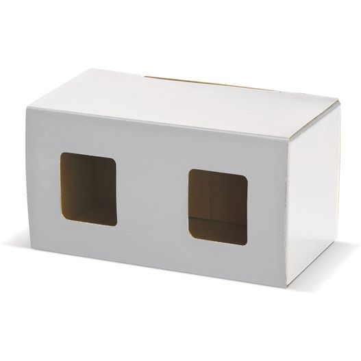 Verpackung für zwei Becher mit Fenster (Bild 1)