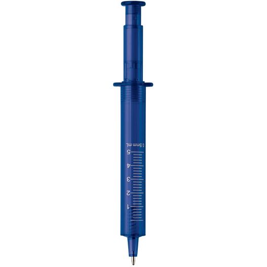 Produktabbildung Spritzenkugelschreiber Transparent Spritzenkugelschreiber Transparent (Bild 1)