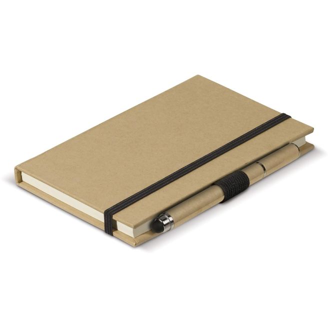 Karton Notizbuch A6 + Stift