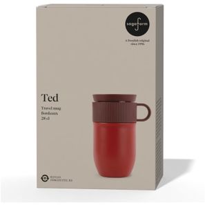Sagaform Ted isolierter Becher, 280ml auslaufsicher und spülmaschinenfest