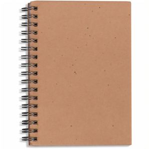 Spiral-Notizbuch aus Saatgutpapier