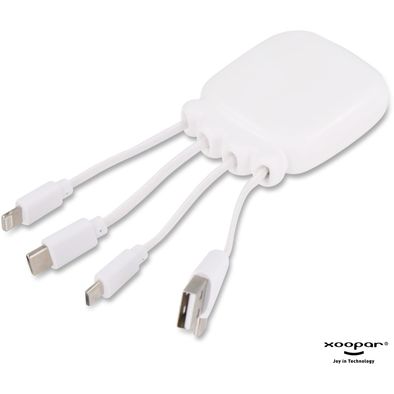 Xoopar Octopus Gamma 2 Bio Charging cable with 3.000mAh Powerbank