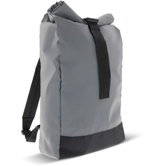 Reflektierender Rolltop-Rucksack 26x13x50cm