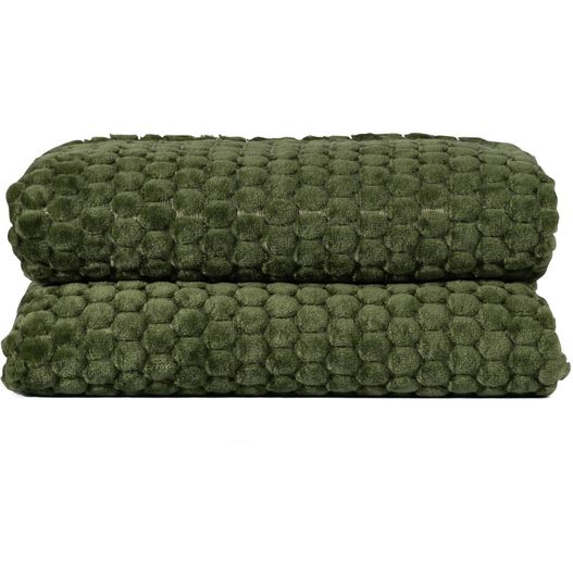 Sagaform Maja Fleece kariert 130x170cm (Bild 1)