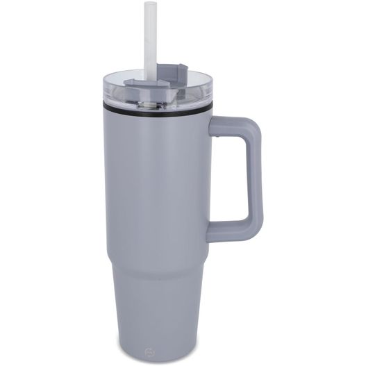 Miami Becher mit Henkel und Strohhalm 800ml (Bild 1)