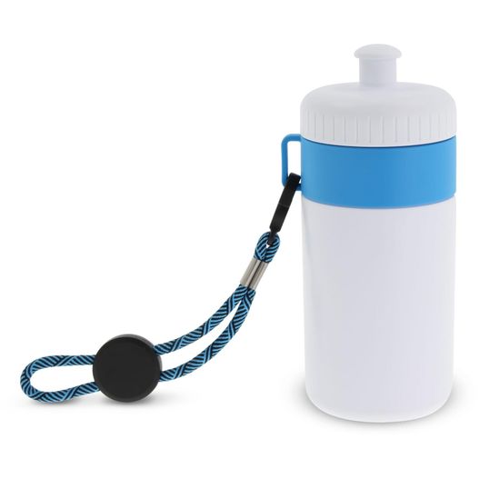 Produktabbildung Sportflasche mit Halteschlaufe 500ml Sportflasche mit Halteschlaufe 500ml (Bild 1)