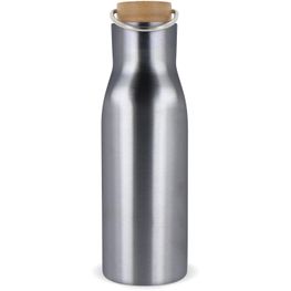 Produktabbildung Isolier-Flasche mit Bambusdeckel, 500ml Isolier-Flasche mit Bambusdeckel, 500ml