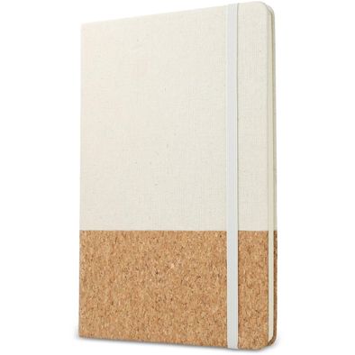Produktabbildung Notizbuch Baumwolle & Kork A5 Notizbuch Baumwolle & Kork A5