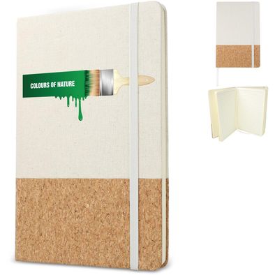 Notizbuch Baumwolle & Kork A5