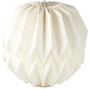 Coollux faltbare, von Origami inspirierte Papier-LED-Lampe Luna 25cm