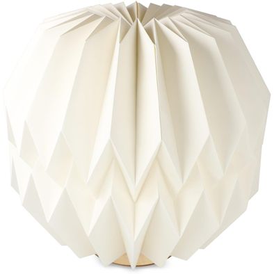 Coollux faltbare, von Origami inspirierte Papier-LED-Lampe Luna 25cm