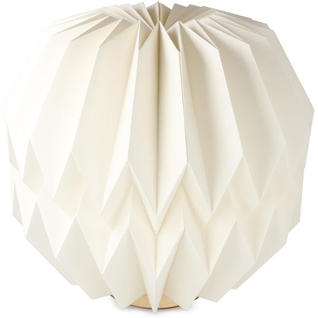 Coollux faltbare, von Origami inspirierte Papier-LED-Lampe Luna 25cm