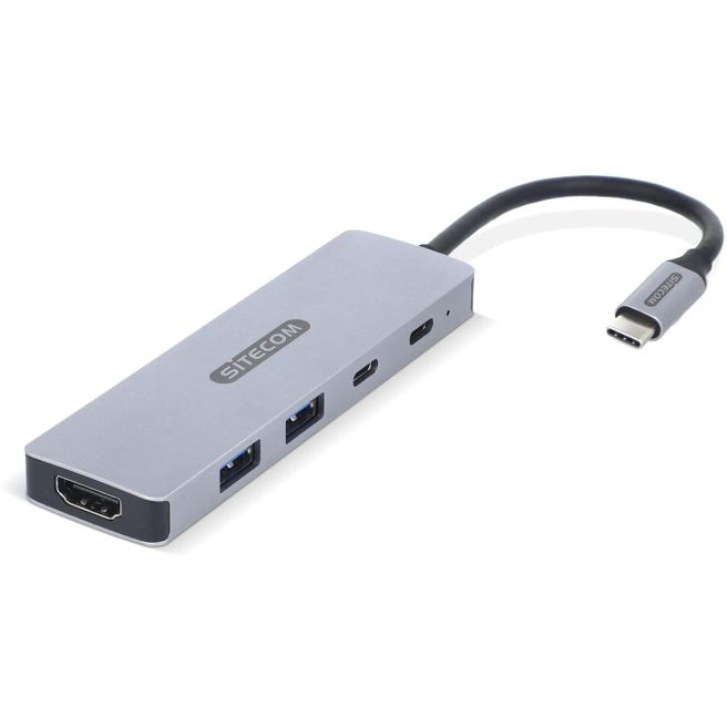 Sitecom CN-5502 5 in 1 USB-C Power Delivery Multiport Adapter