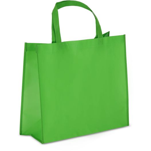 R-PET Tragetasche aus laminiertem Non Woven 40 x 16 x 35cm 105g/m² (Bild 1)