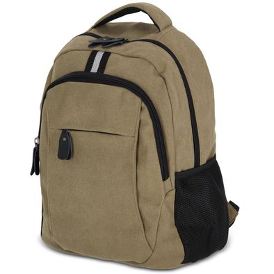 Rucksack Harper aus recyceltem Baumwoll-Canvas
