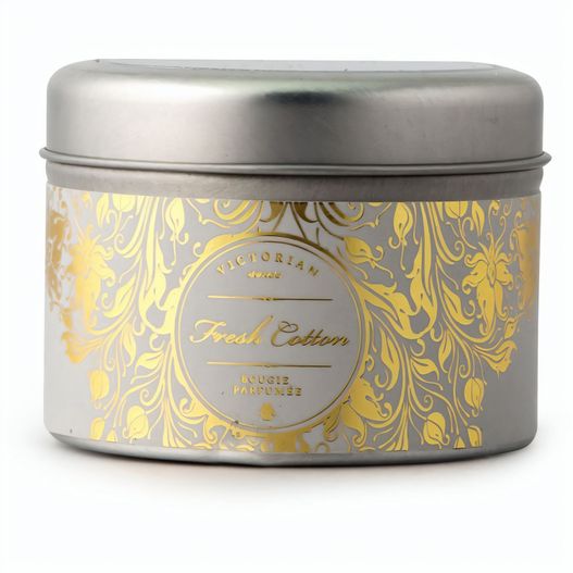 Victorian Sense Tinbox Frische Baumwolle Duftkerze (Bild 1)