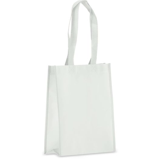 R-PET Tragetasche aus laminiertem Non Woven 24 x 11 x 30cm 105g/m² (Bild 1)