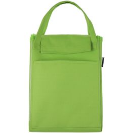Gefaltete Kühltasche und Picknickmatte