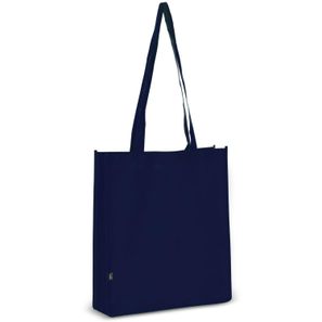 R-PET Tragetasche aus Non Woven 38 x 9 x 42cm 75g/m²