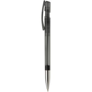 Kugelschreiber Nash Transparent mit Metallspitze