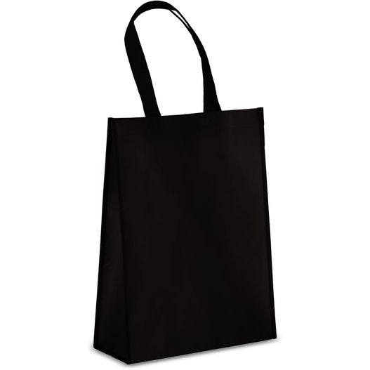 R-PET Tragetasche aus laminiertem Non Woven 30 x 12 x 40cm 105g/m² (Bild 1)