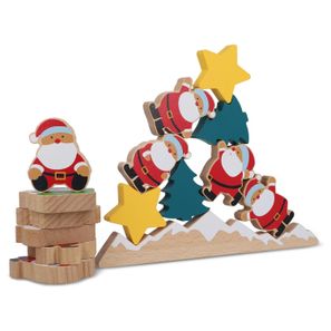 InSideOut FSC Holz Weihnachtsmann Balancierspiel