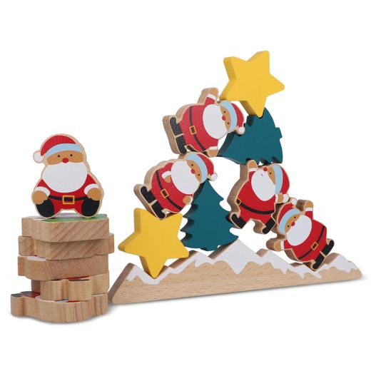 Produktabbildung InSideOut FSC Holz Weihnachtsmann Balancierspiel InSideOut FSC Holz Weihnachtsmann Balancierspiel (Bild 1)