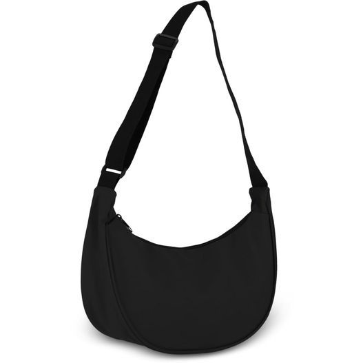 PU-beschichtete R-PET 600D Halbmond-Tragetasche (Bild 1)