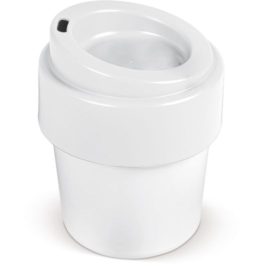 Produktabbildung Heiß-aber-cool Kaffeebecher mit Deckel 240ml Heiß-aber-cool Kaffeebecher mit Deckel 240ml (Bild 1)