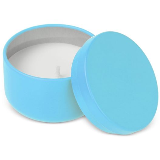 Asana unparfümierte Kerze auf Pflanzenbasis in recycelter Dose (Bild 1)