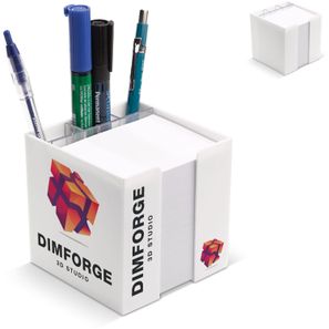 Notizzettel 10x10x10cm FSC in Würfelbox mit Stifteköcher