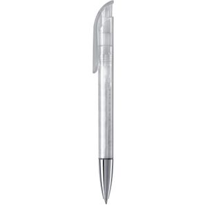 Kugelschreiber Atlas Transparent mit Metallspitze