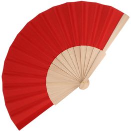 Fächer aus Holz mit R-PET