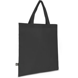 R-PET Tragetasche aus Non Woven mit kurzen Griffen 38 x 42cm 75g/m²