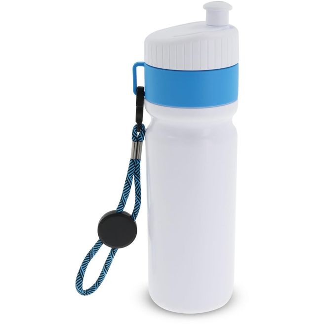 Produktabbildung Sportflasche mit Rand und Kordel 750ml Sportflasche mit Rand und Kordel 750ml