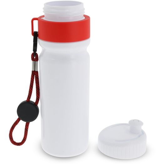 Produktabbildung Sportflasche mit Rand und Kordel 750ml Sportflasche mit Rand und Kordel 750ml (Bild 1)