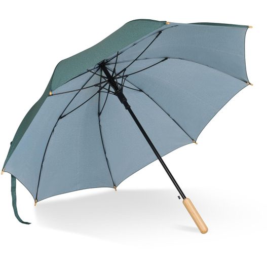Produktabbildung 25” Regenschirm aus R-PET-Material mit Automatiköffnung 25” Regenschirm aus R-PET-Material mit Automatiköffnung (Bild 1)