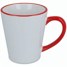 Melbourne Sublimationsbecher farbiger Rand & Henkel 300ml