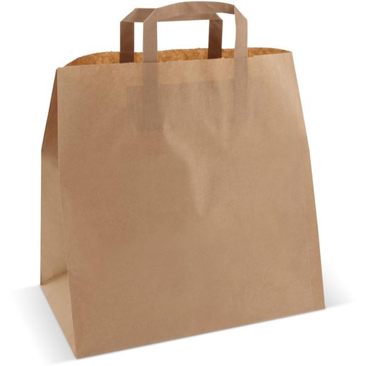 Produktabbildung Papiertüte 70g/m² 32x21x33cm Papiertüte 70g/m² 32x21x33cm (Bild 1)